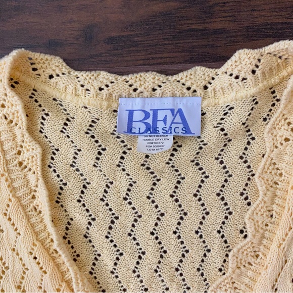 vintage knit button up - Picture 4 of 8